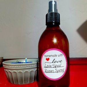 Handmade Love Spell room spray. 8oz